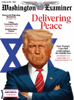 Washington Examiner October 22 2025
