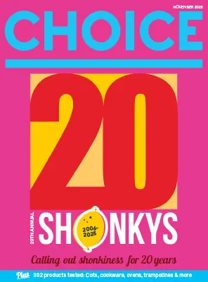 Choice Australia November 2025