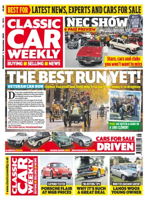 Classic Car Weekly Issue 1820 November 05 2025