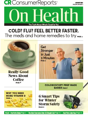 Consumer Reports on Health Volume 38 Issue 1 January 2026