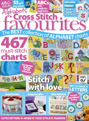 Cross Stitch Favourites Issue 43 Alphabets 2025