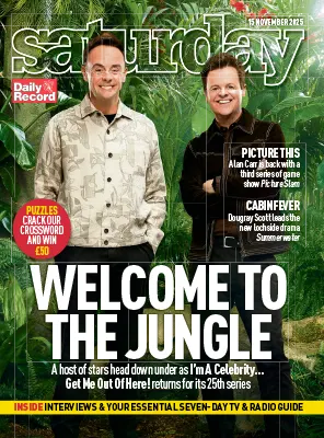 Daily Record Supplement Saturday Magazine 15 November 2025