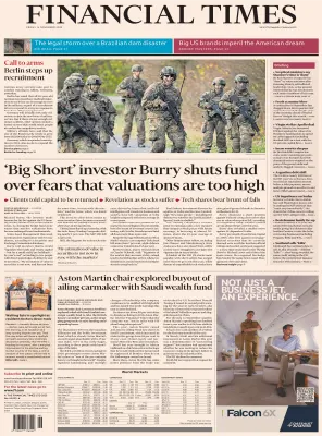 Financial Times UK November 14 2025
