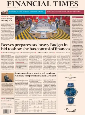 Financial Times UK November 26 2025