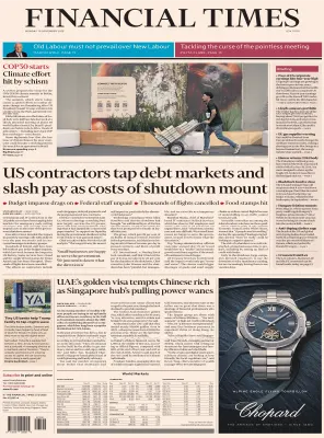 Financial Times USA November 10 2025