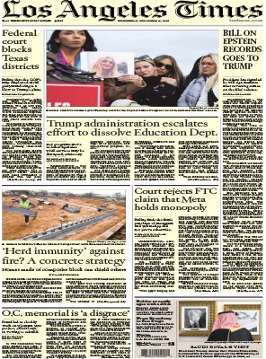 Los Angeles Times November 19 2025