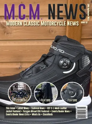 Modern Classic Motorcycle News Issue 52 19th September 2025