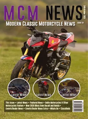 Modern Classic Motorcycle News Issue 54 24th October 2025
