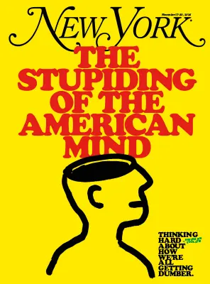 New York Magazine November 17 30 2025