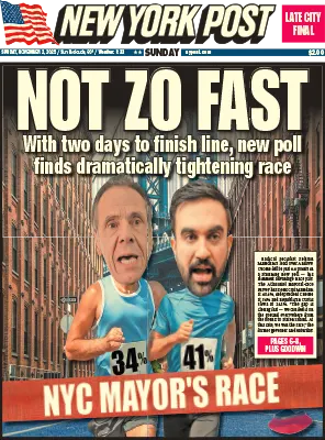 New York Post November 02 2025