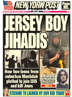 New York Post November 07 2025