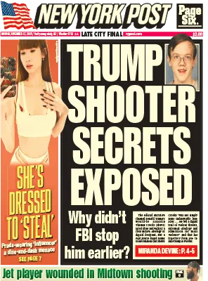 New York Post November 17 2025