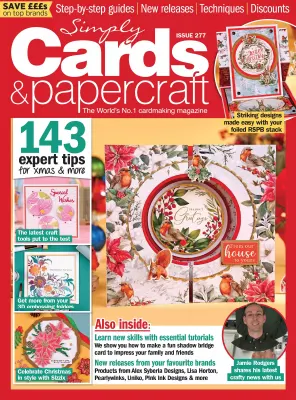 Simply Cards Papercraft Issue 277 2025