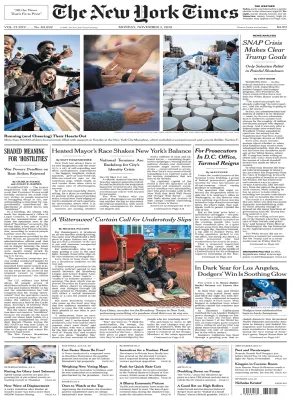 The New York Times 03 November 2025