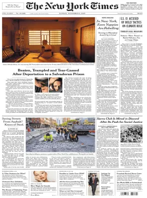 The New York Times 09 November 2025