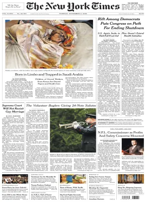 The New York Times 11 November 2025