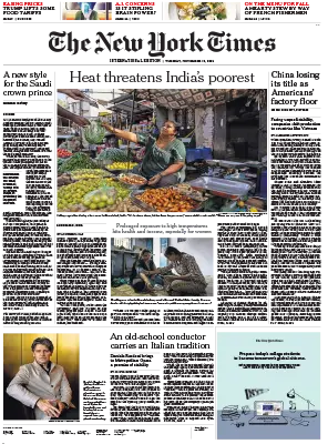 The New York Times International 18 November 2025