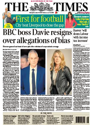 The Times November 10 2025