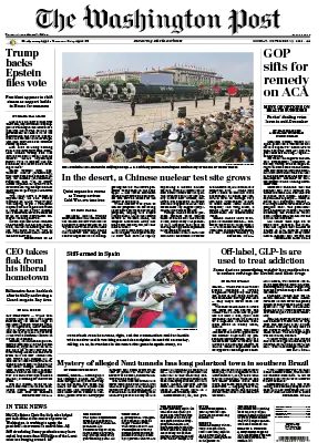 The Washington Post November 17 2025