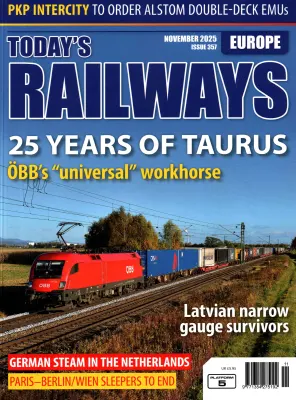 Todays Railways Europe 357 October 2025