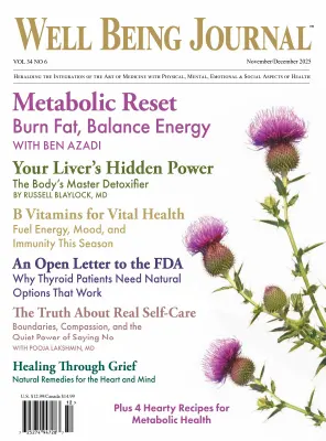 Well Being Journal Vol. 34 No. 06 November December 2025