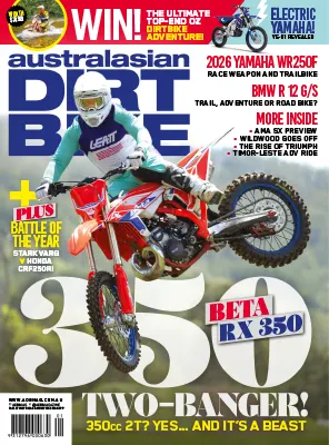 Australasian Dirt Bike Magazine Issue 555 January 2026