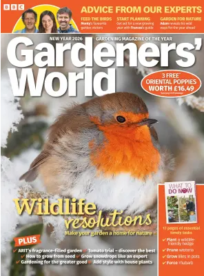 BBC Gardeners World Magazine January 2026