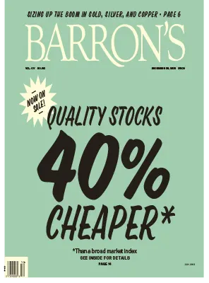 Barrons Magazine December 29 2025