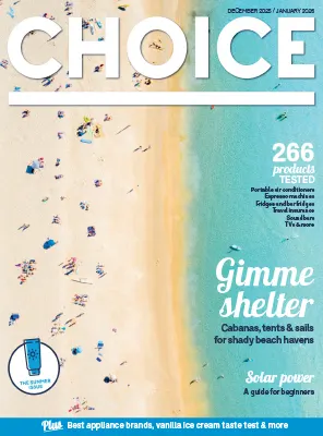 Choice Australia December 2025 January 2026