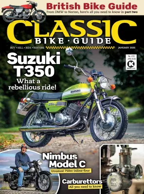 Classic Bike Guide Issue 416 January 2026
