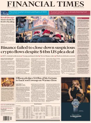 Financial Times UK December 23 2025