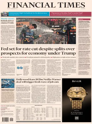 Financial Times USA December 08 2025