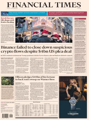 Financial Times USA December 23 2025