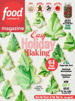 Food Network Magazine December 2025 January 2026