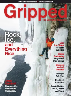 Gripped The Climbing Magazine December 2025 January 2026