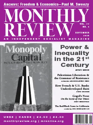 Monthly Review Vol. 77 no. 4 September 2025