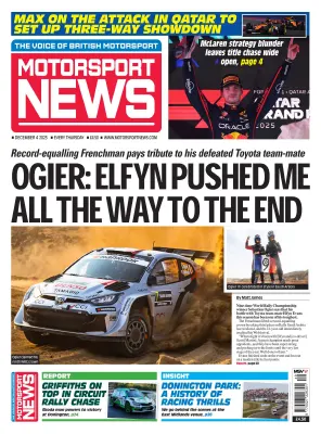 Motorsport News December 04 2025
