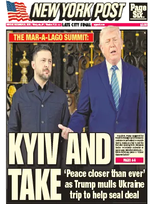 New York Post December 29 2025