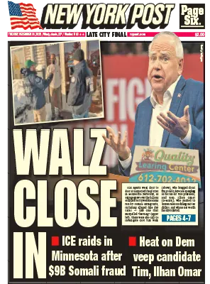 New York Post December 30 2025