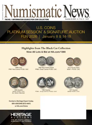 Numismatic News Vol. 74 No. 32 December 30 2025