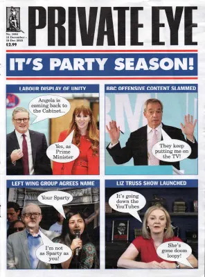 Private Eye Issue 1664 12 Dec19 Dec 2025