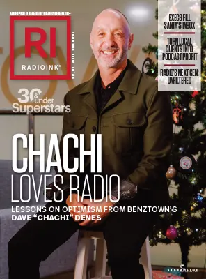 Radio Ink Magazine Vol XL No 12 December 08 2025
