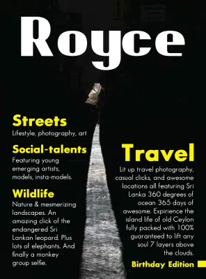 Royce Magazine Birthday Edition 2026