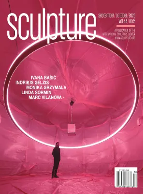 Sculpture Magazine September October 2025