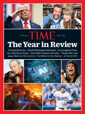 TIME Special Edition The Year in Review 2025