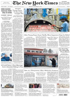 The New York Times December 08 2025