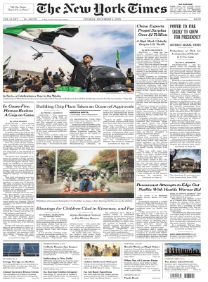 The New York Times December 09 2025