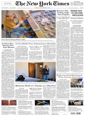 The New York Times December 23 2025
