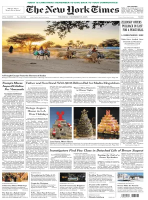 The New York Times December 25 2025