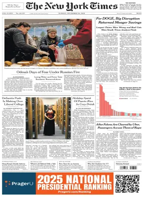 The New York Times December 28 2025